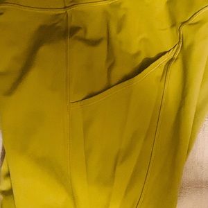 Lululemon running tights with side pockets